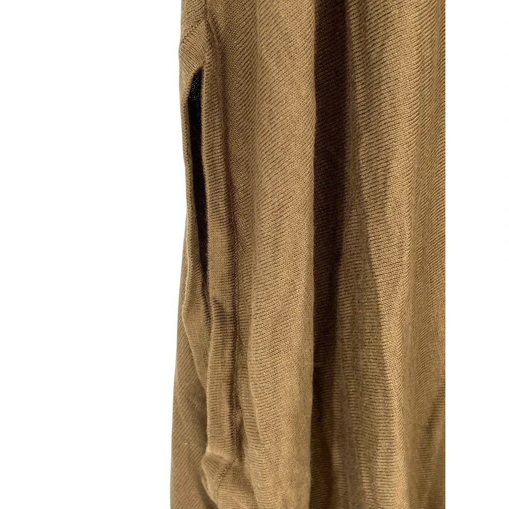 MICHAEL KORS Poncho Sweater V-Neck LARGE/XL Fall Western Lagenlook‎ Fringe